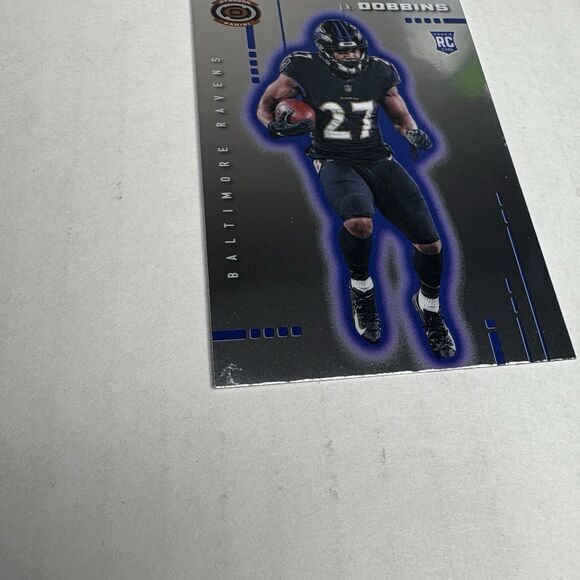 2020 Panini Chronicles #D-6 JK Dobbins Rookie Dynagon Ravens Chargers Broncos RC - Picture 2 of 6